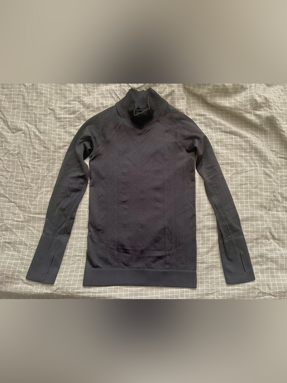Lululemon Rest Less Mock Neck 4 - Picture 3 of 4